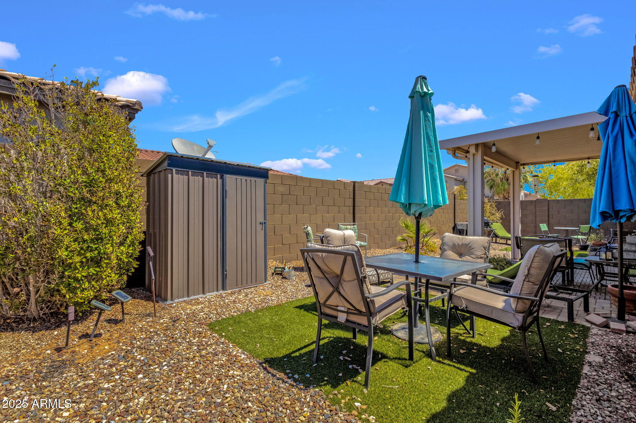 6456 South Nash Way Chandler, AZ 85249 - Photo 40 of 57 a view of an outside dining space with furniture