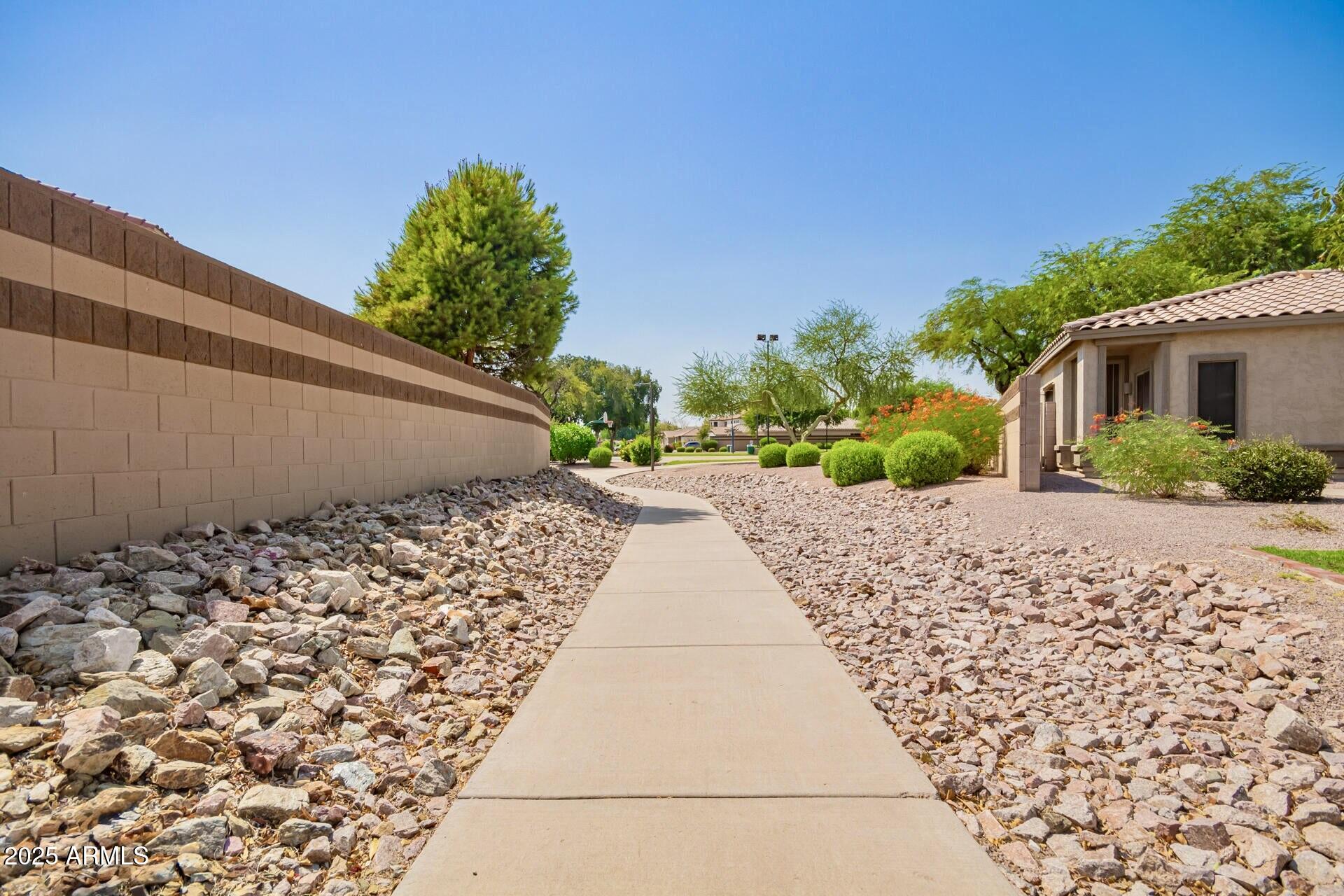 6456 South Nash Way Chandler, AZ 85249 - Photo 47 of 57 a view of a backyard