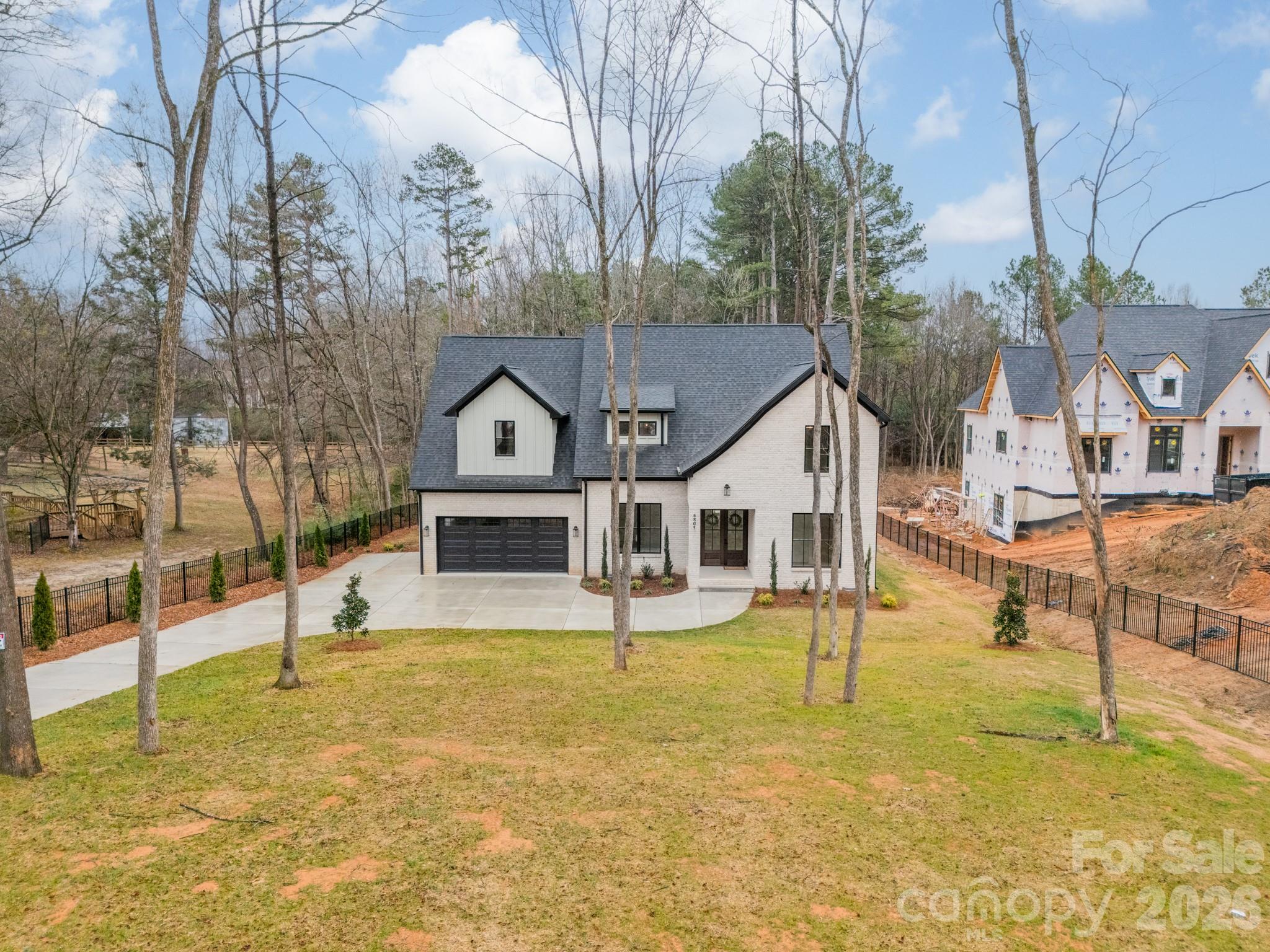 6805 Weddington Matthews Road Weddington, NC 28104 - Photo 3 of 38 a house view with a outdoor space