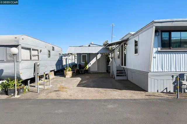 a view of a house with a outdoor space