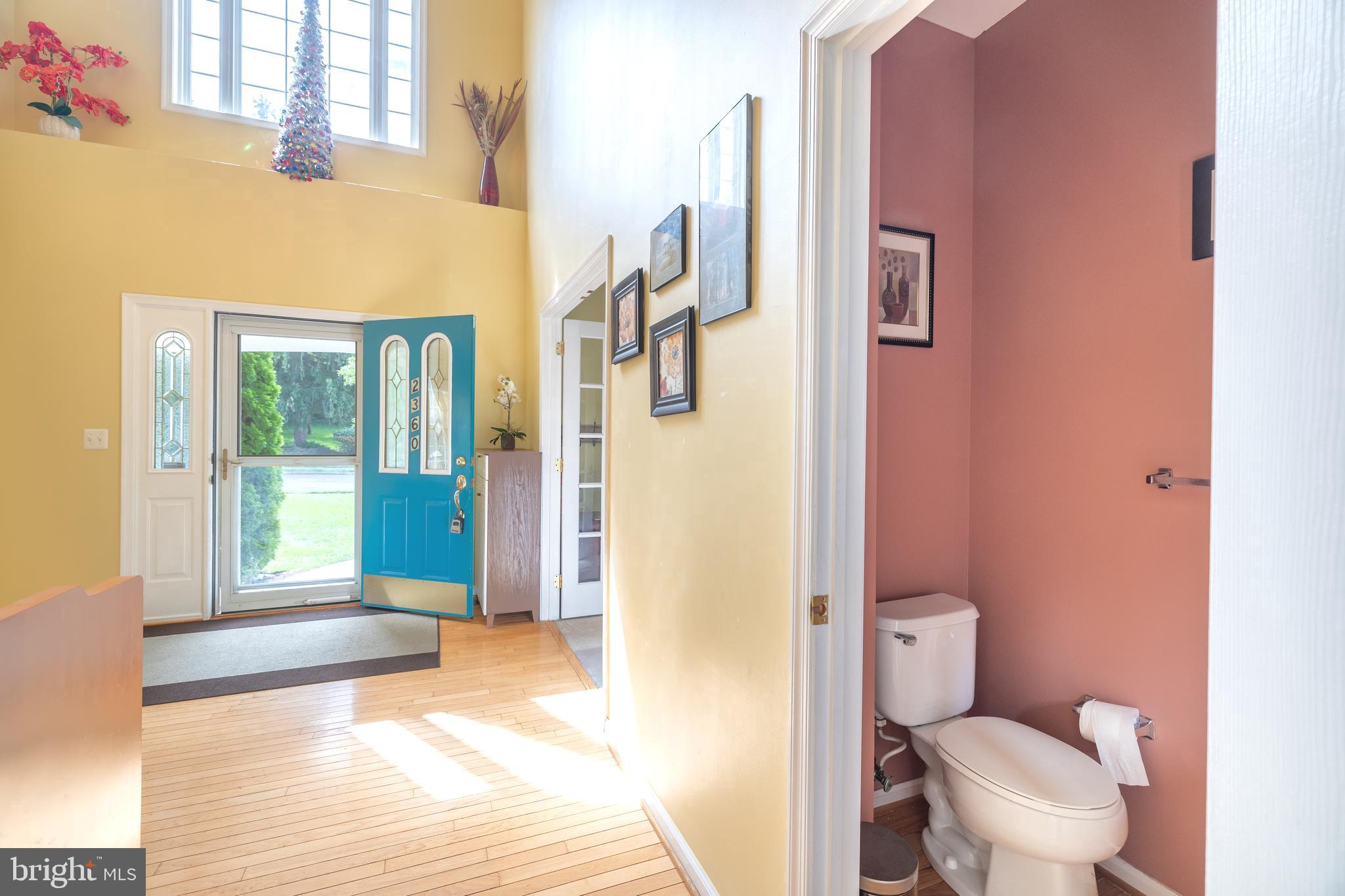 2360 Dale Road Huntingdon Valley, PA 19006 - Photo 13 of 48 Front entrance - powder room
