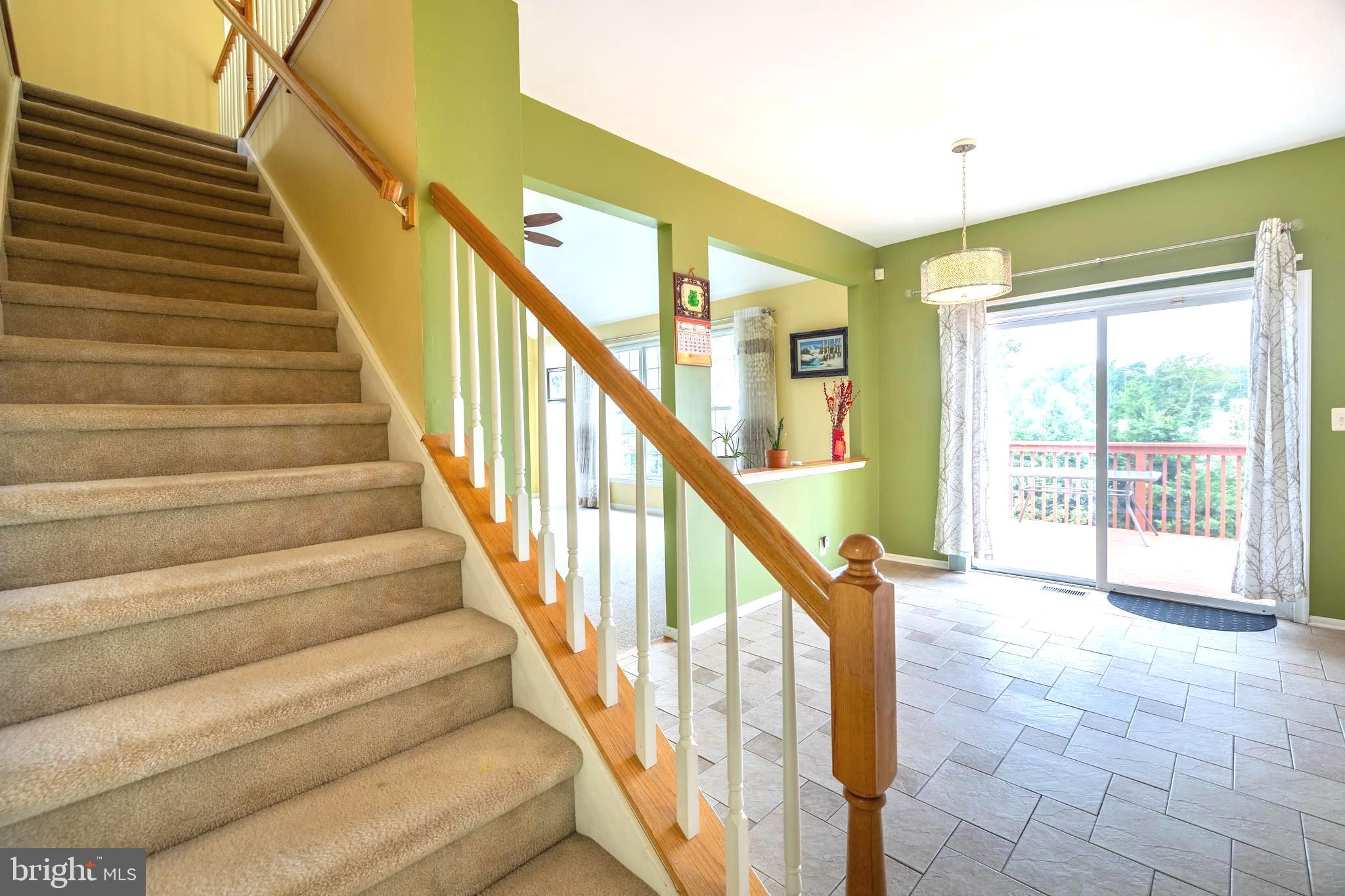 2360 Dale Road Huntingdon Valley, PA 19006 - Photo 27 of 48 2nd stair to kitchen & family room