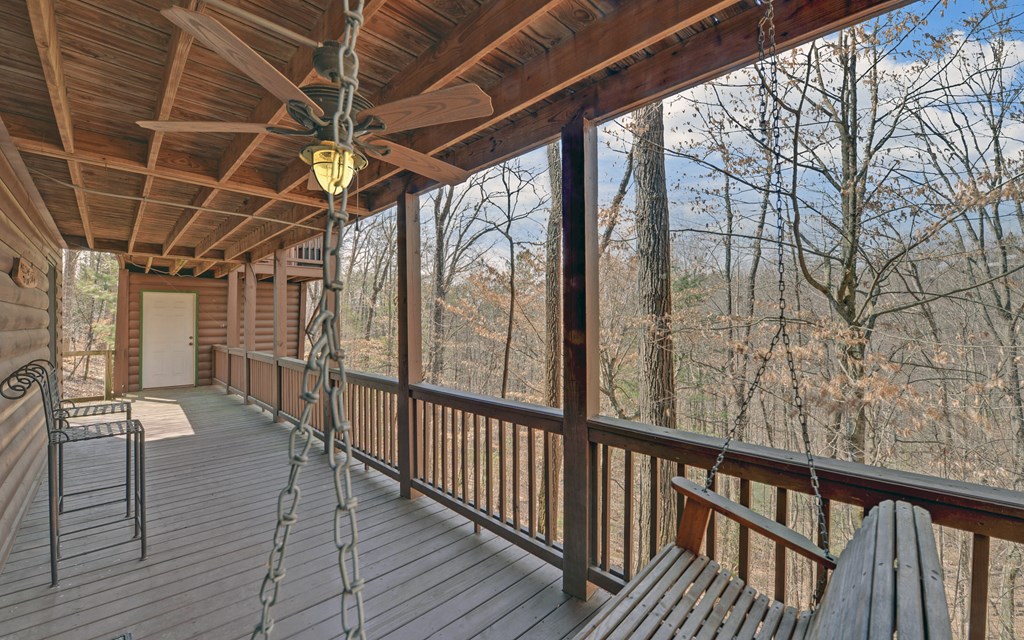 184 Smith Hill Road Blue Ridge, GA 30513 - Photo 29 of 36 a view of entryway with wooden floor