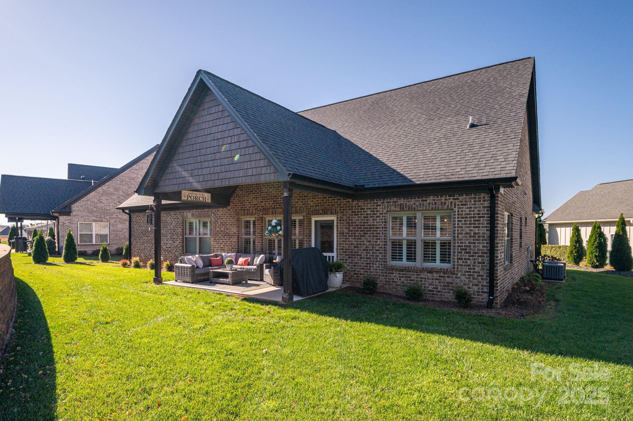 4290 Holly Circle Northeast Conover, NC 28613 - Photo 39 of 48 a front view of house with a garden and patio
