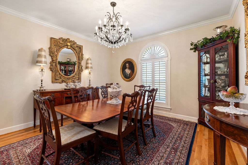 114 Hummingbird Lane Lawrenceburg, TN 38464 - Photo 15 of 38 a view of a dining room with furniture and chandelier