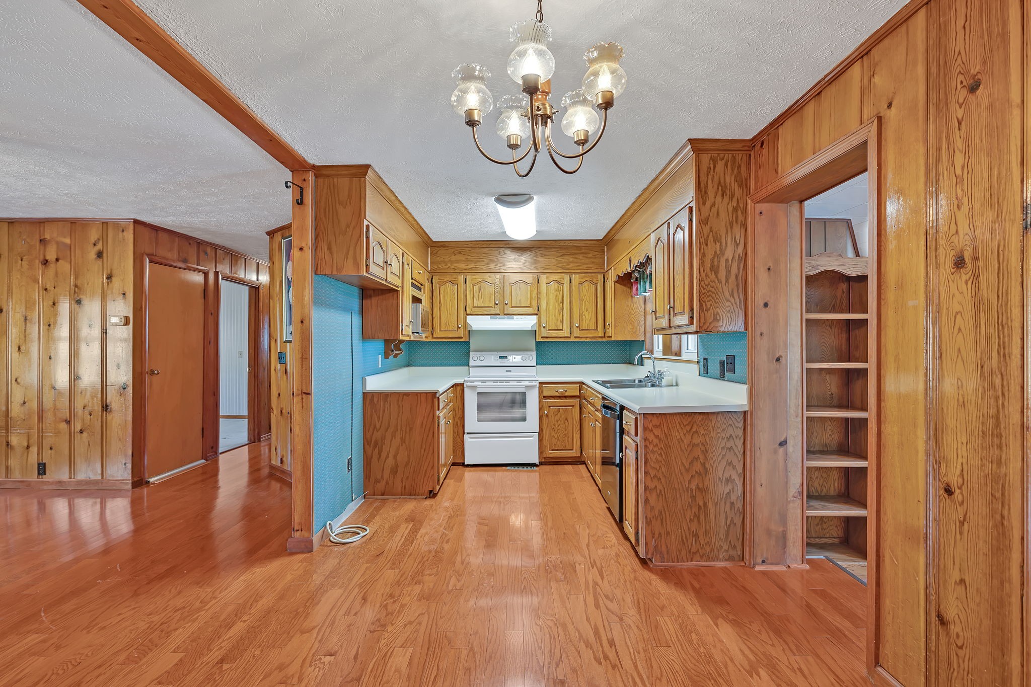 623 Highway 50 Centerville, TN 37033 - Photo 17 of 69 a view of a kitchen with stainless steel appliances granite countertop a refrigerator a stove and a wooden floors