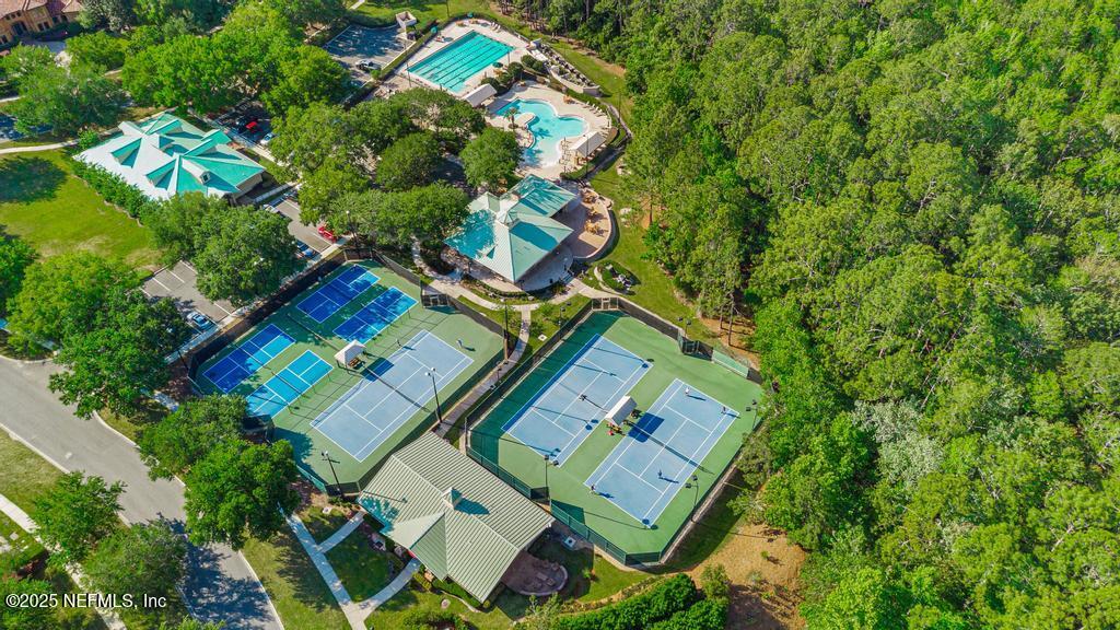 555 Hedgewood Drive St. Augustine, FL 32092 - Photo 70 of 70 an aerial view of a house with a yard