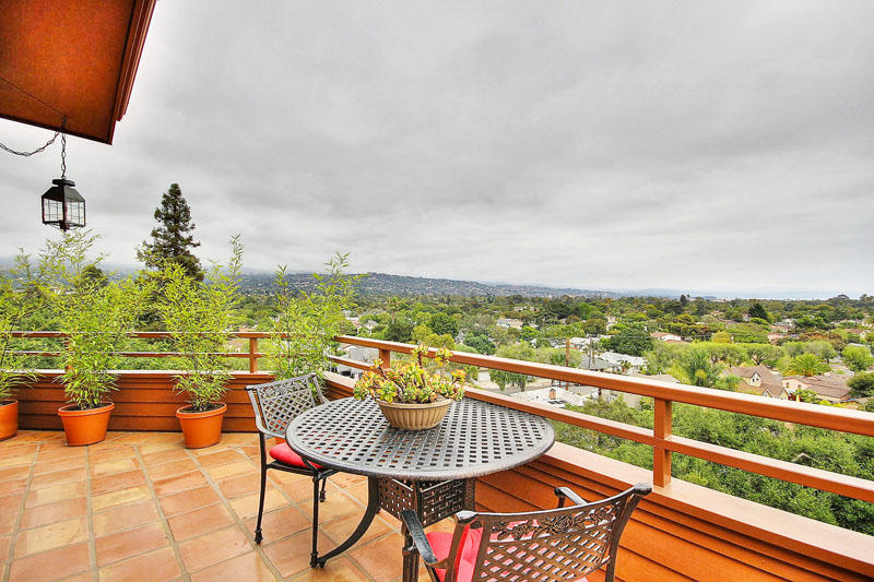 1132 Nirvana Road Santa Barbara, CA 93101 - Photo 11 of 38 Top Level Deck.jpg