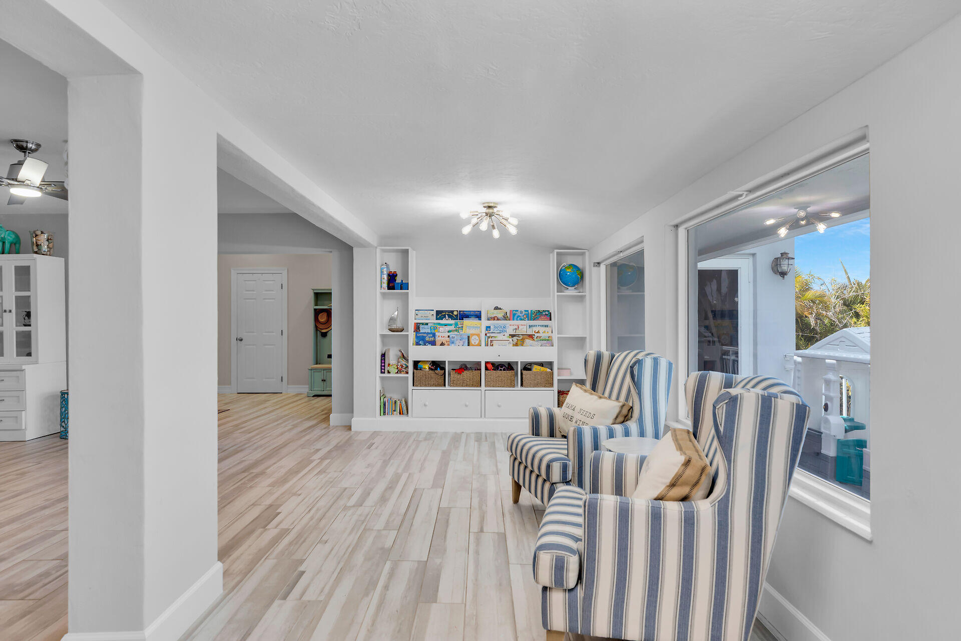 853 Ellen Drive Key Largo, FL 33037 - Photo 12 of 42 a living room with furniture and wooden floor