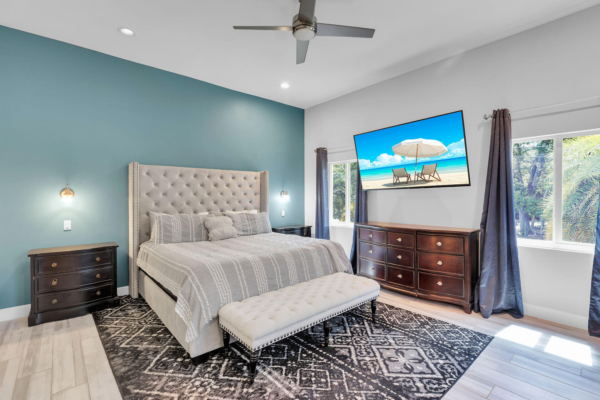 853 Ellen Drive Key Largo, FL 33037 - Photo 14 of 42 a bedroom with a bed and a dresser