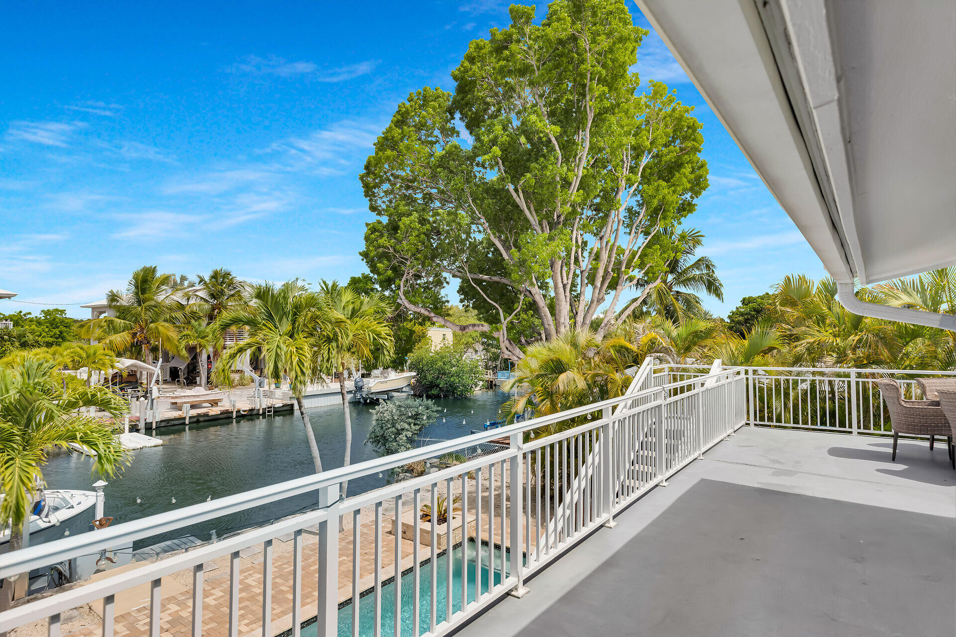 853 Ellen Drive Key Largo, FL 33037 - Photo 39 of 42 a view of balcony with small garden