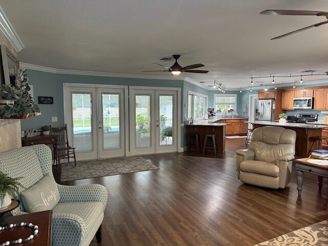 2139 Southwest 22nd Circle North Okeechobee, FL 34974 - Photo 13 of 47 livingroom.kitchen