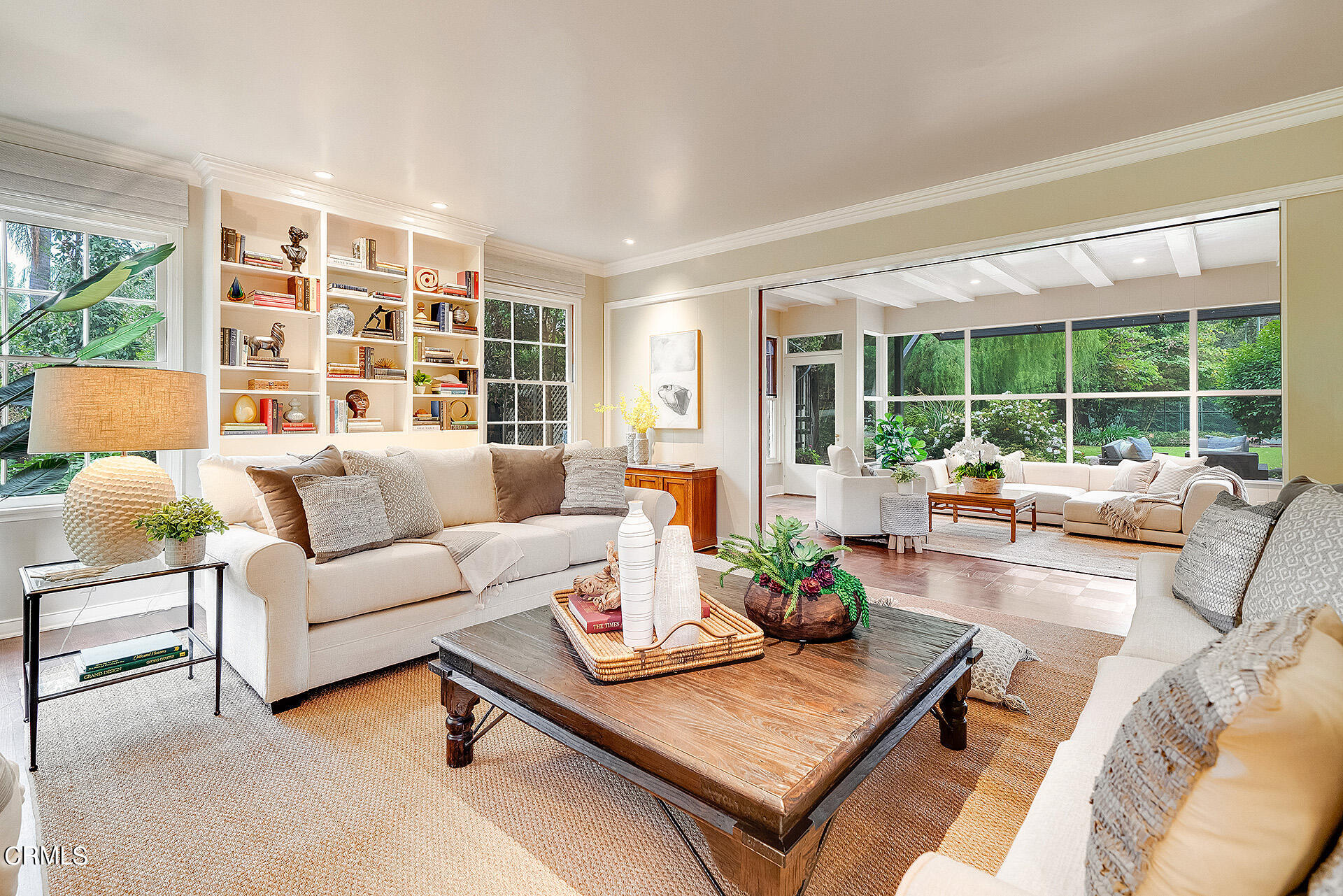 2035 South Oak Knoll Avenue San Marino, CA 91108 - Photo 11 of 28 a living room with furniture and a large window
