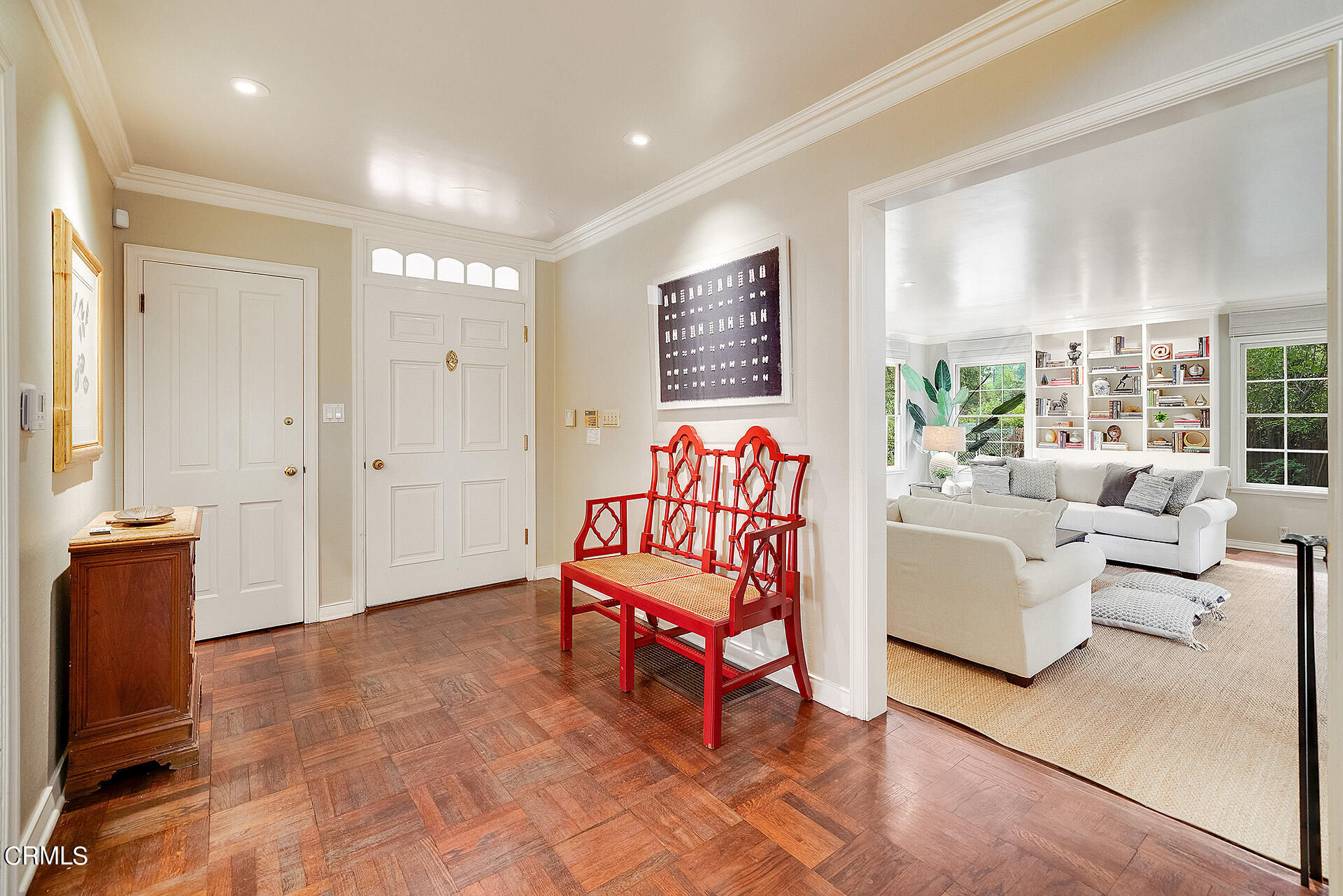 2035 South Oak Knoll Avenue San Marino, CA 91108 - Photo 4 of 28 a living room with furniture and large windows