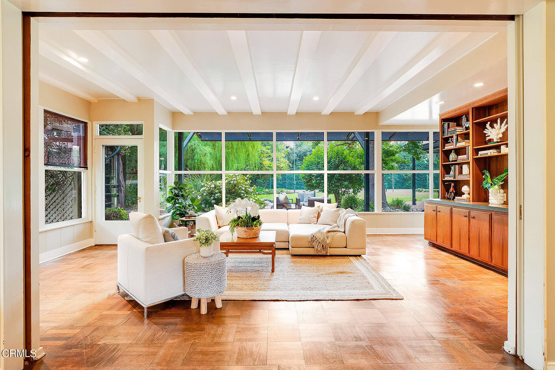 2035 South Oak Knoll Avenue San Marino, CA 91108 - Photo 8 of 28 a living room with furniture large window and outer view