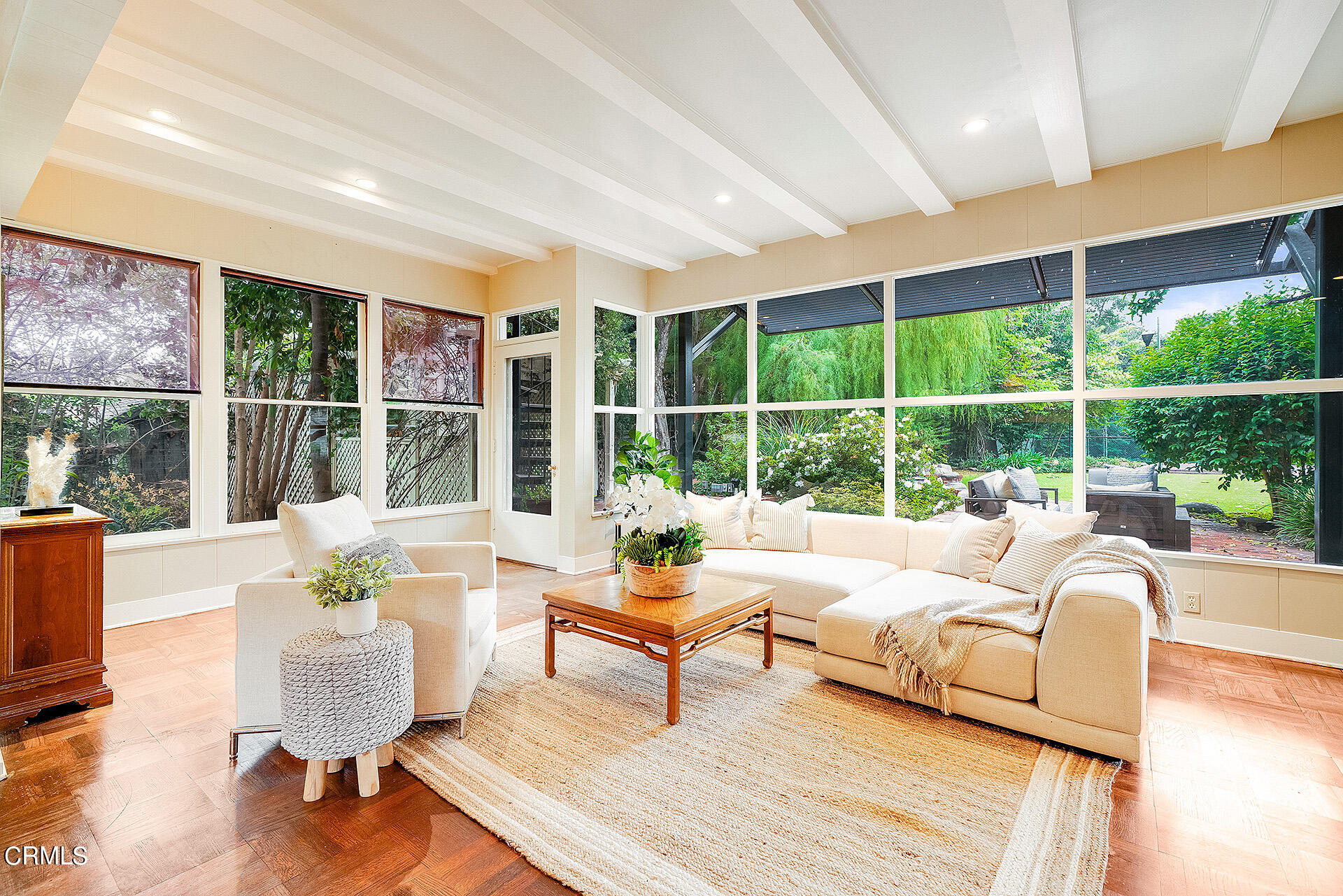 2035 South Oak Knoll Avenue San Marino, CA 91108 - Photo 9 of 28 a living room with furniture and a large window