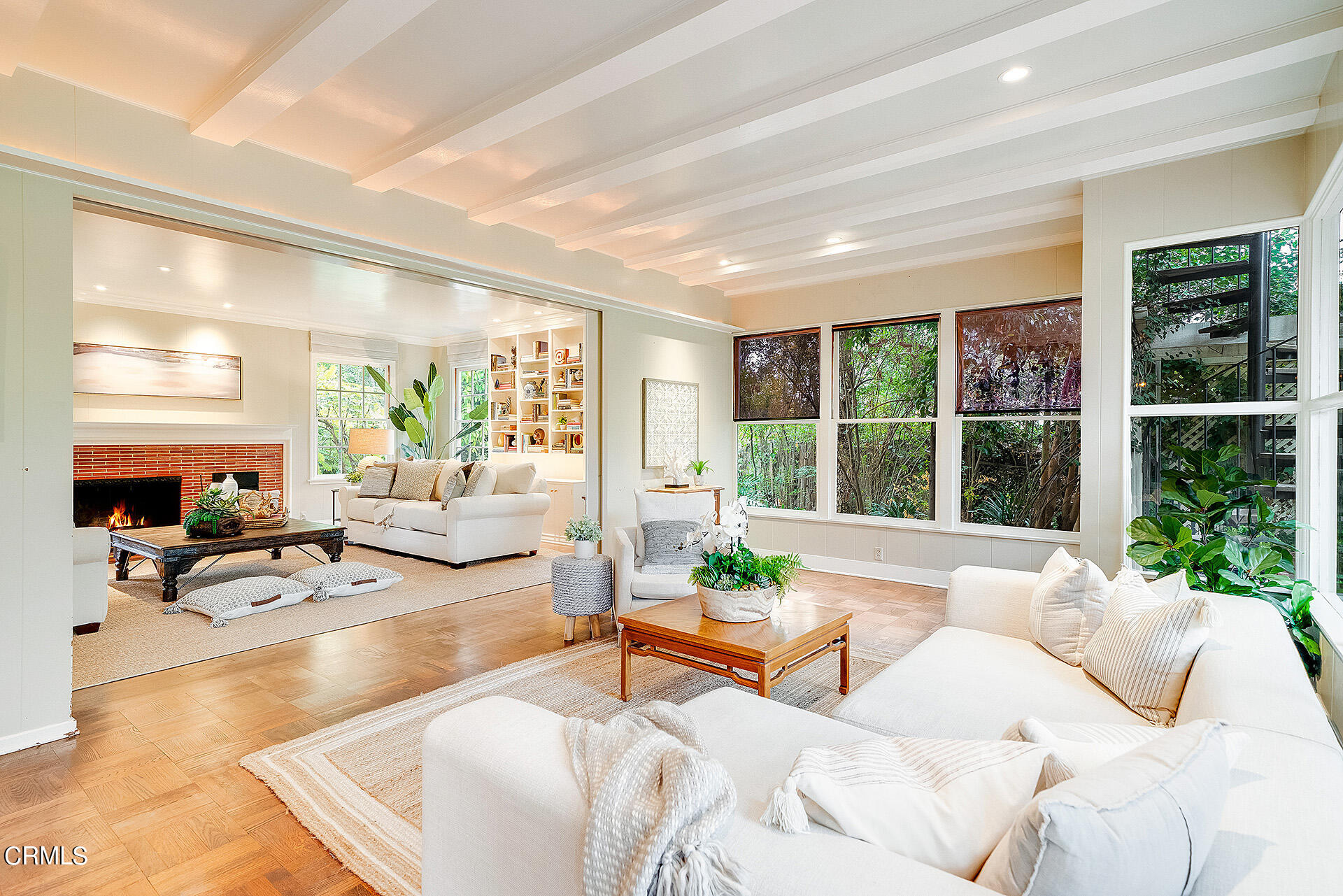 2035 South Oak Knoll Avenue San Marino, CA 91108 - Photo 10 of 28 a living room with furniture and a large window
