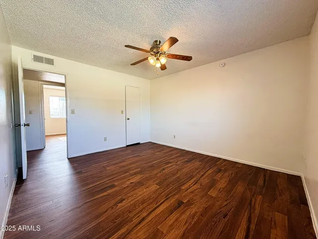 wooden floor in an empty room