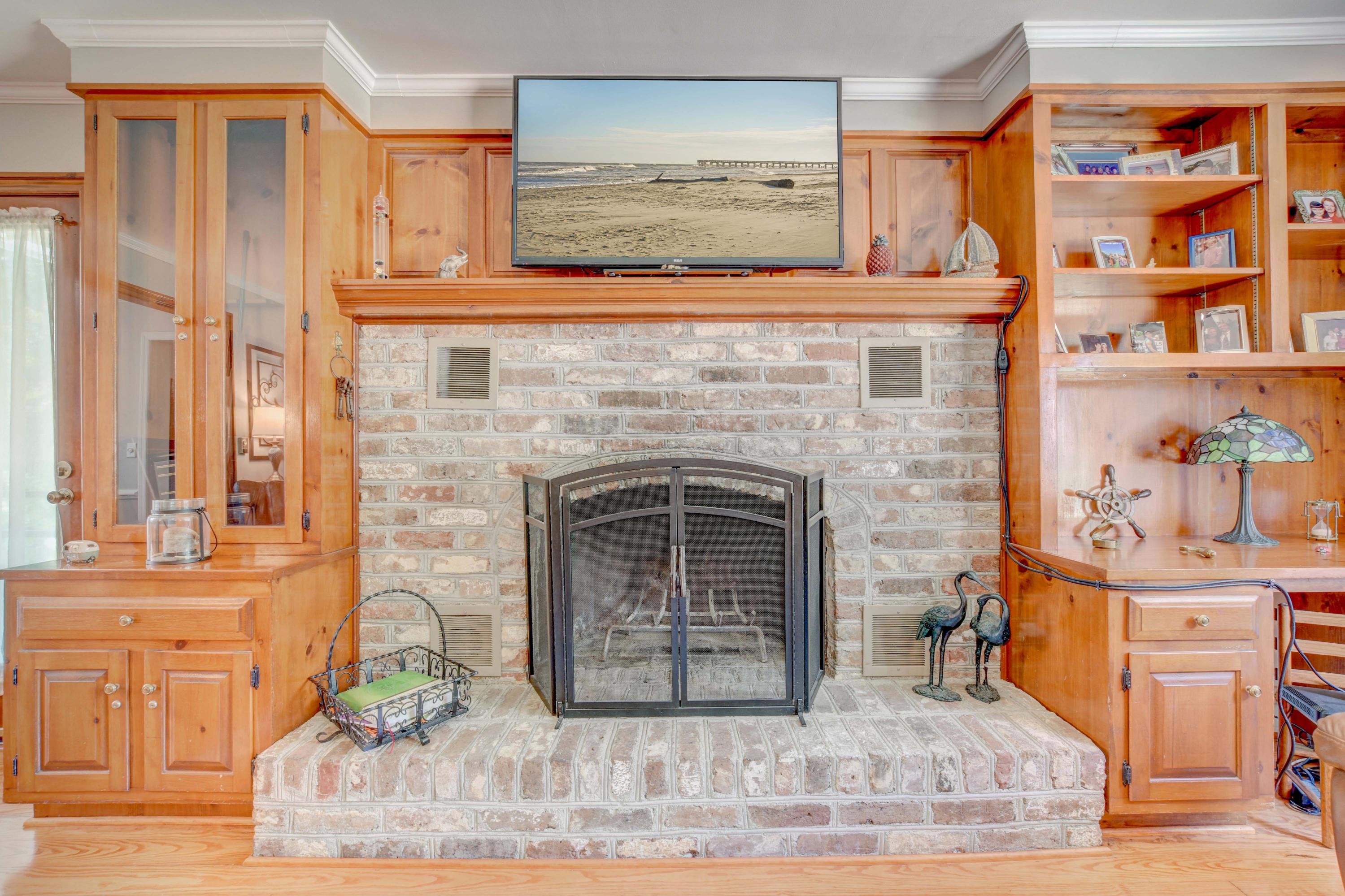 109 Almond Street Pinopolis, SC 29469 - Photo 15 of 49 Fireplace in living room
