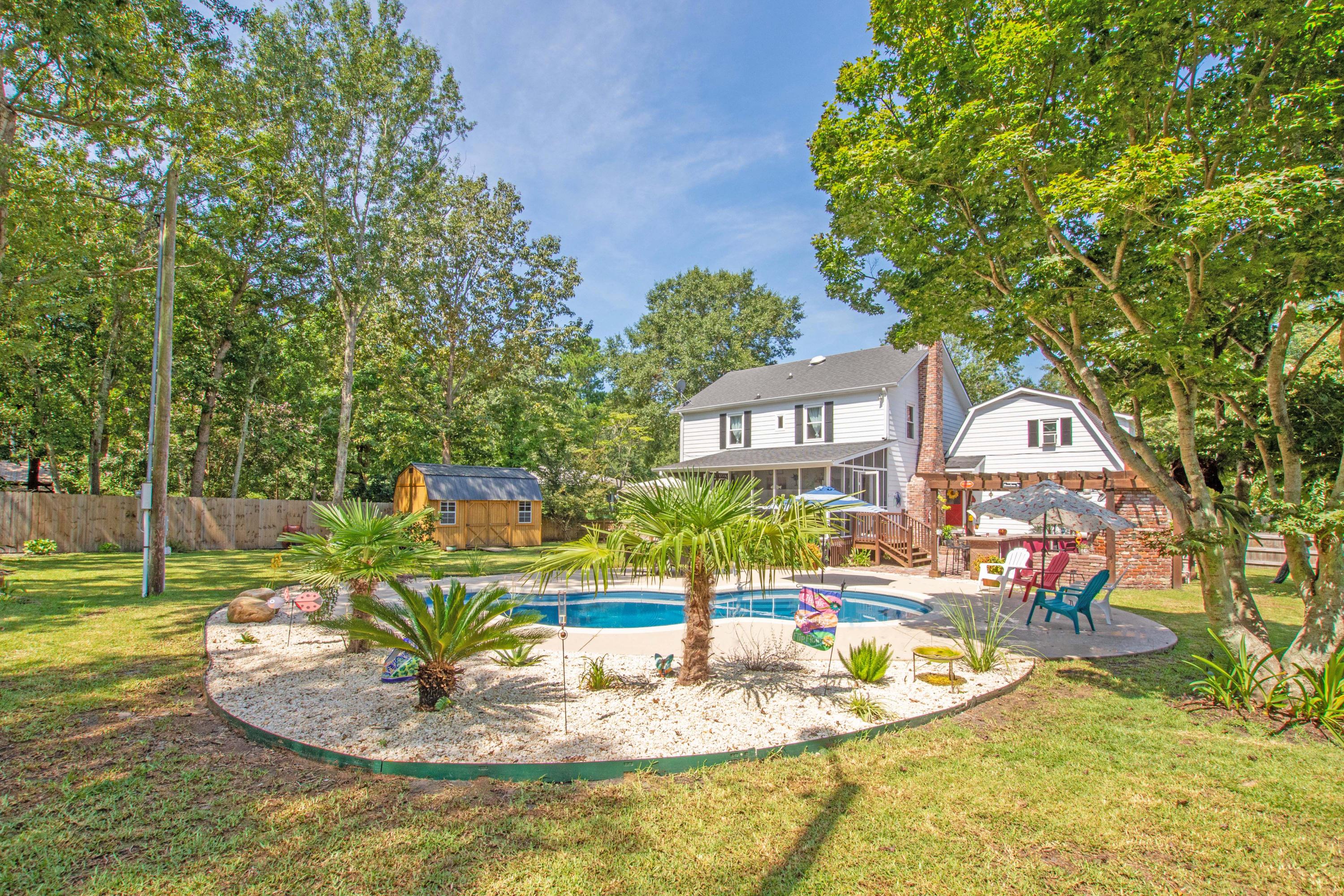 109 Almond Street Pinopolis, SC 29469 - Photo 45 of 49 Backyard view