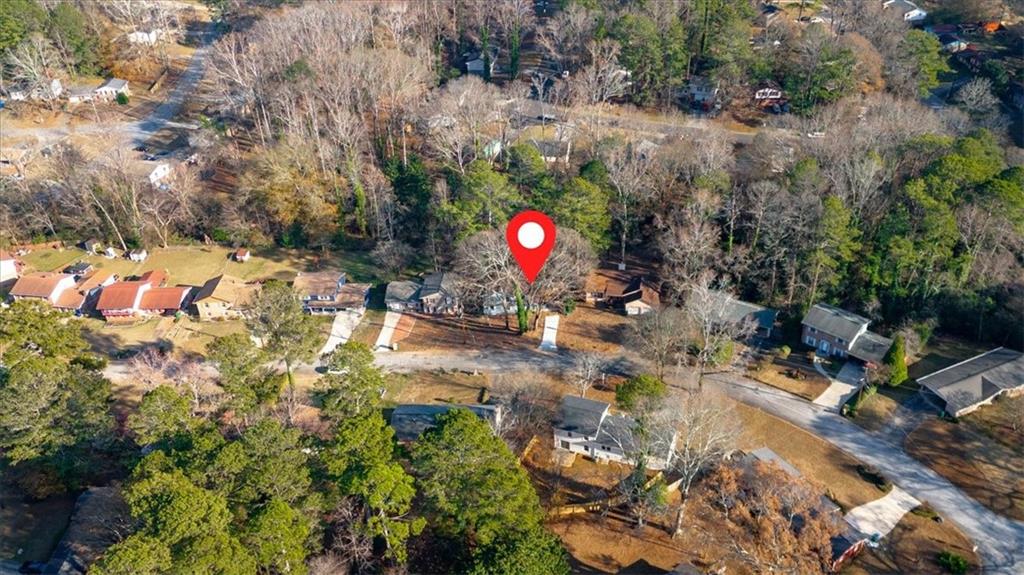 2080 Bluffton Way Decatur, GA 30035 - Photo 46 of 48 a view of swimming pool with lawn chairs and plants
