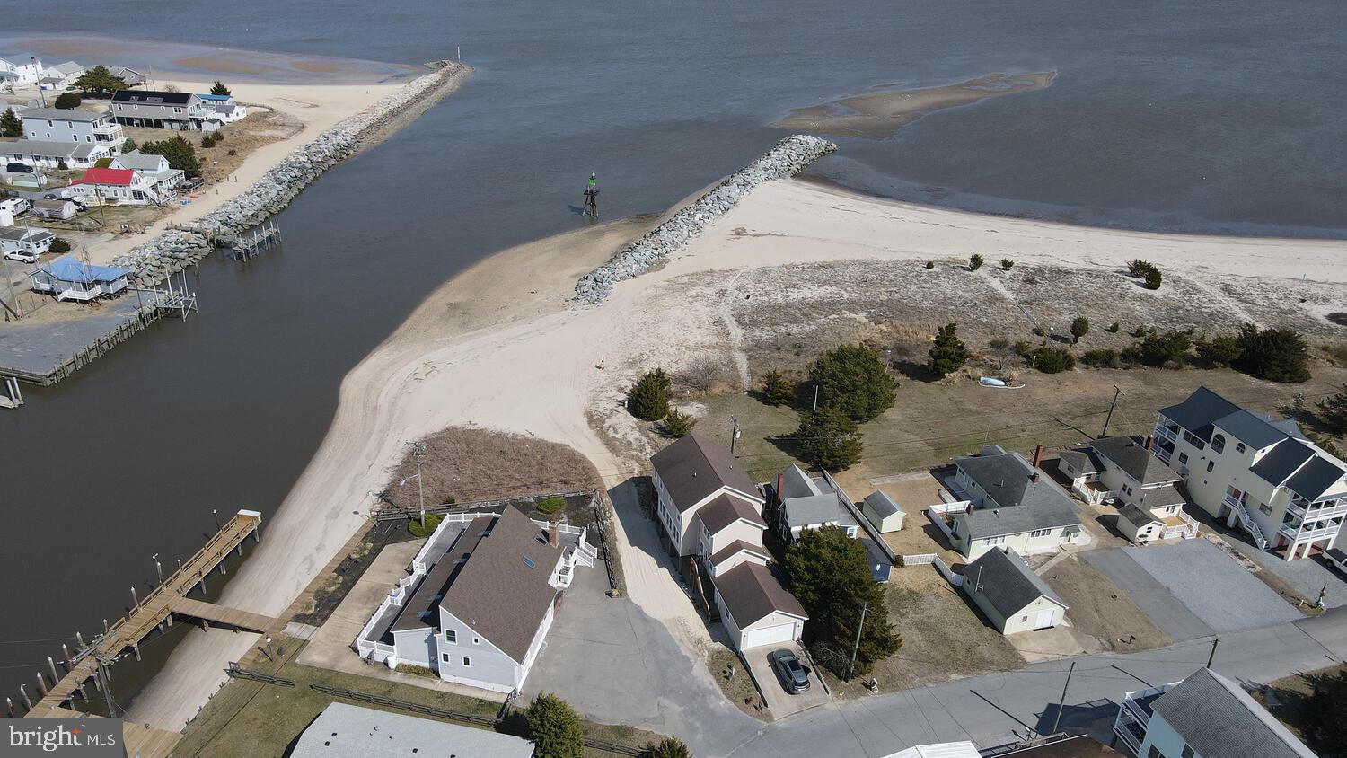 4376 South Bowers Road Milford, DE 19963 - Photo 6 of 46 an aerial view of a house with a yard