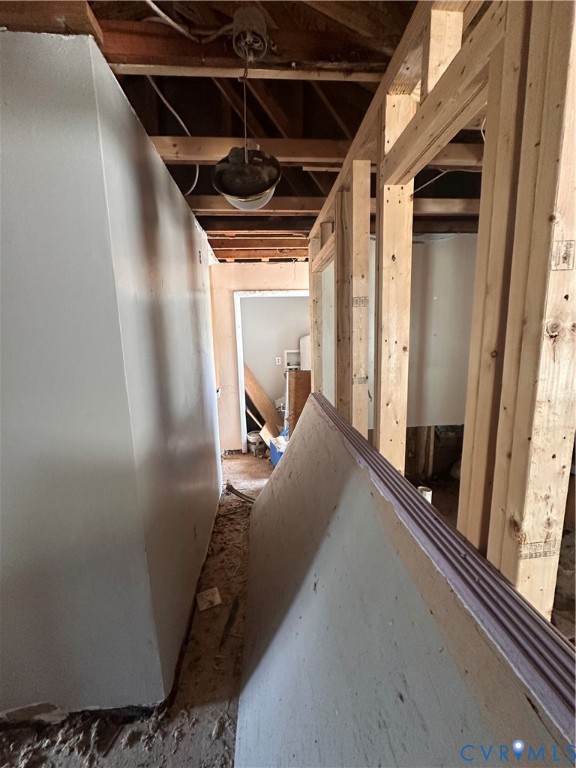 3931 Old Brook Road Richmond, VA 23227 - Photo 23 of 25 a view of a hallway with wooden floor