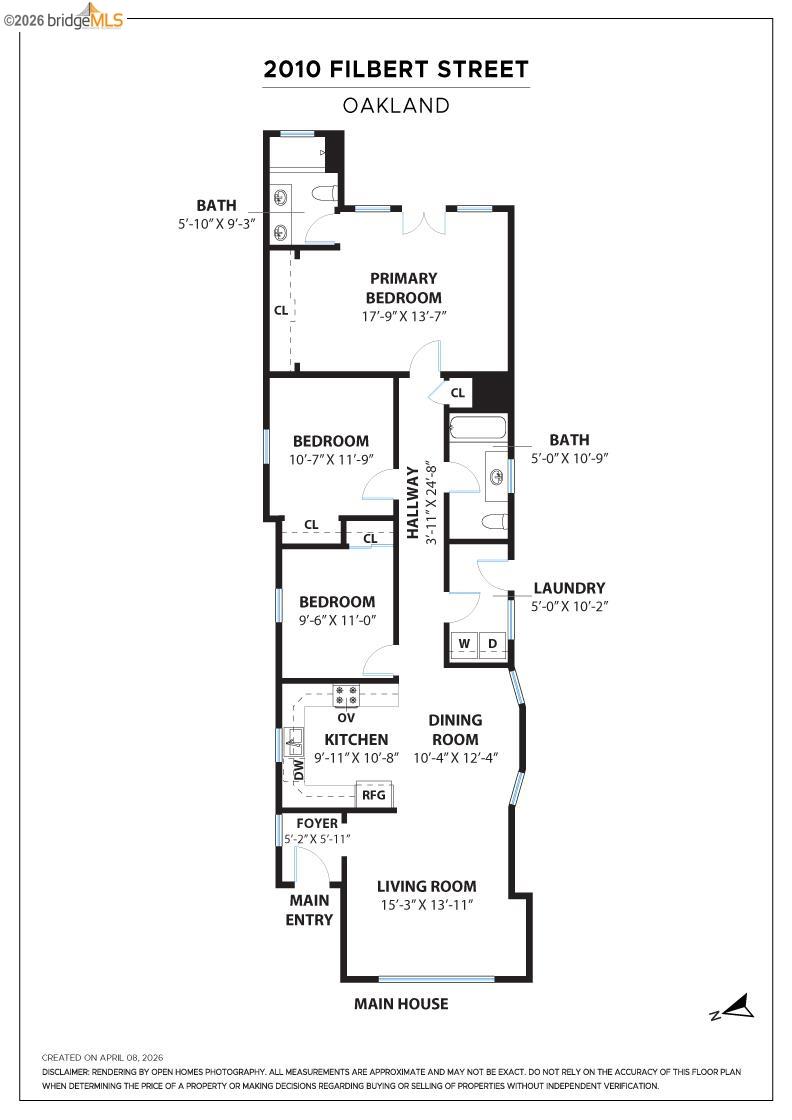 2010 Filbert Street Oakland, CA 94607 - Photo 50 of 50 View of floor plan / room layout
