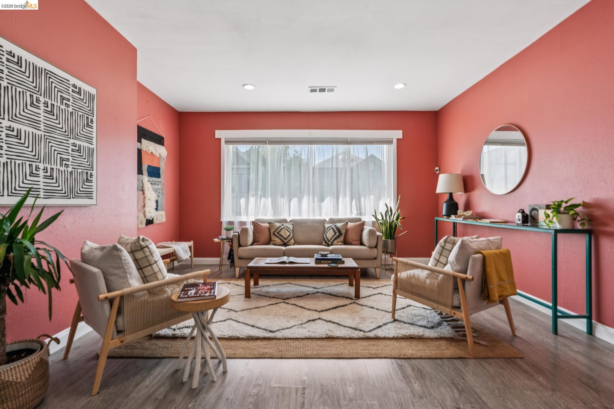 2010 Filbert Street Oakland, CA 94607 - Photo 8 of 50 Living room with wood finished floors and recessed lighting