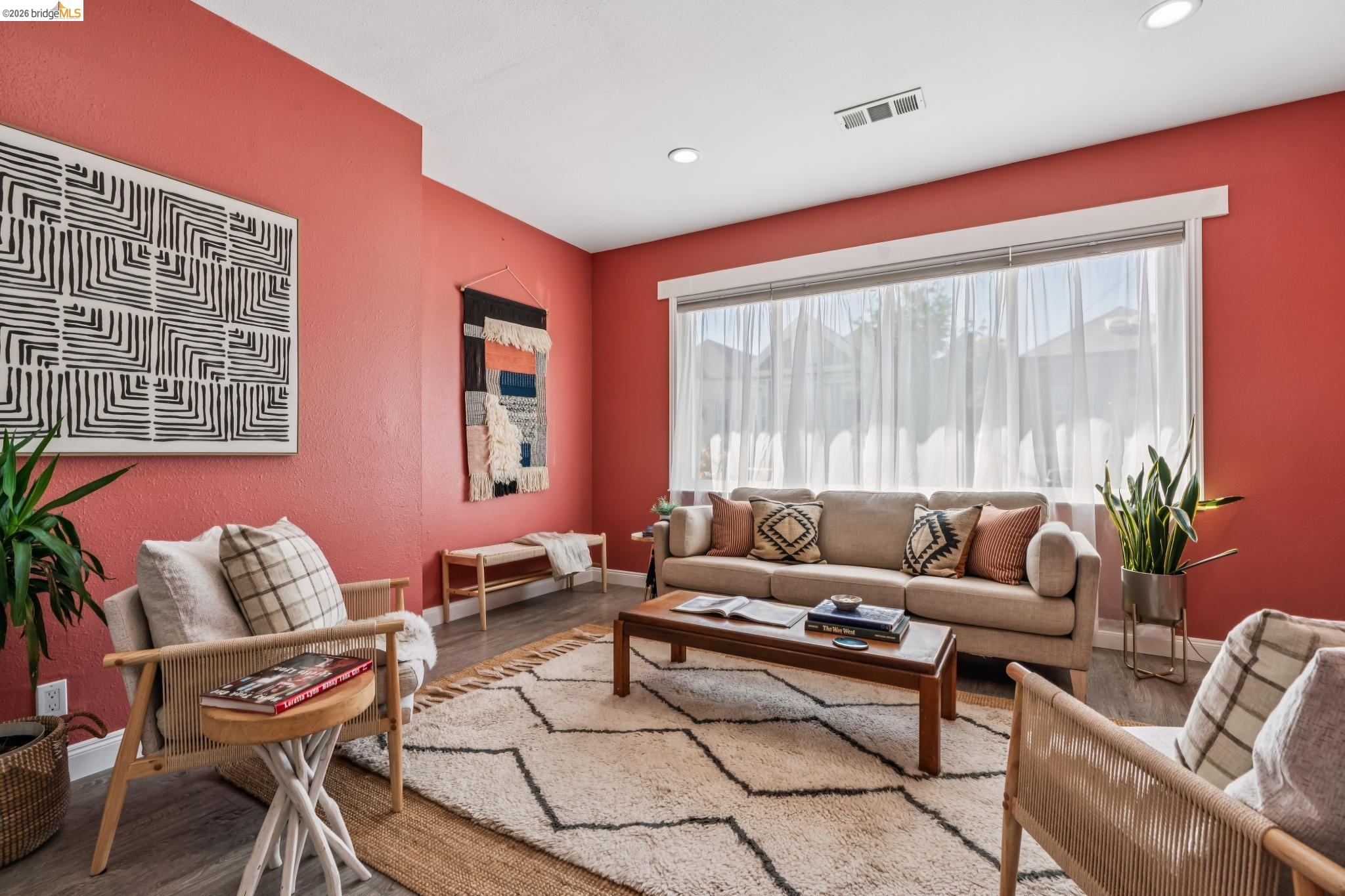 2010 Filbert Street Oakland, CA 94607 - Photo 9 of 50 Living room with wood finished floors and recessed lighting