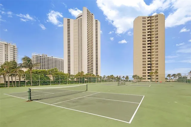 a view of beach and ocean