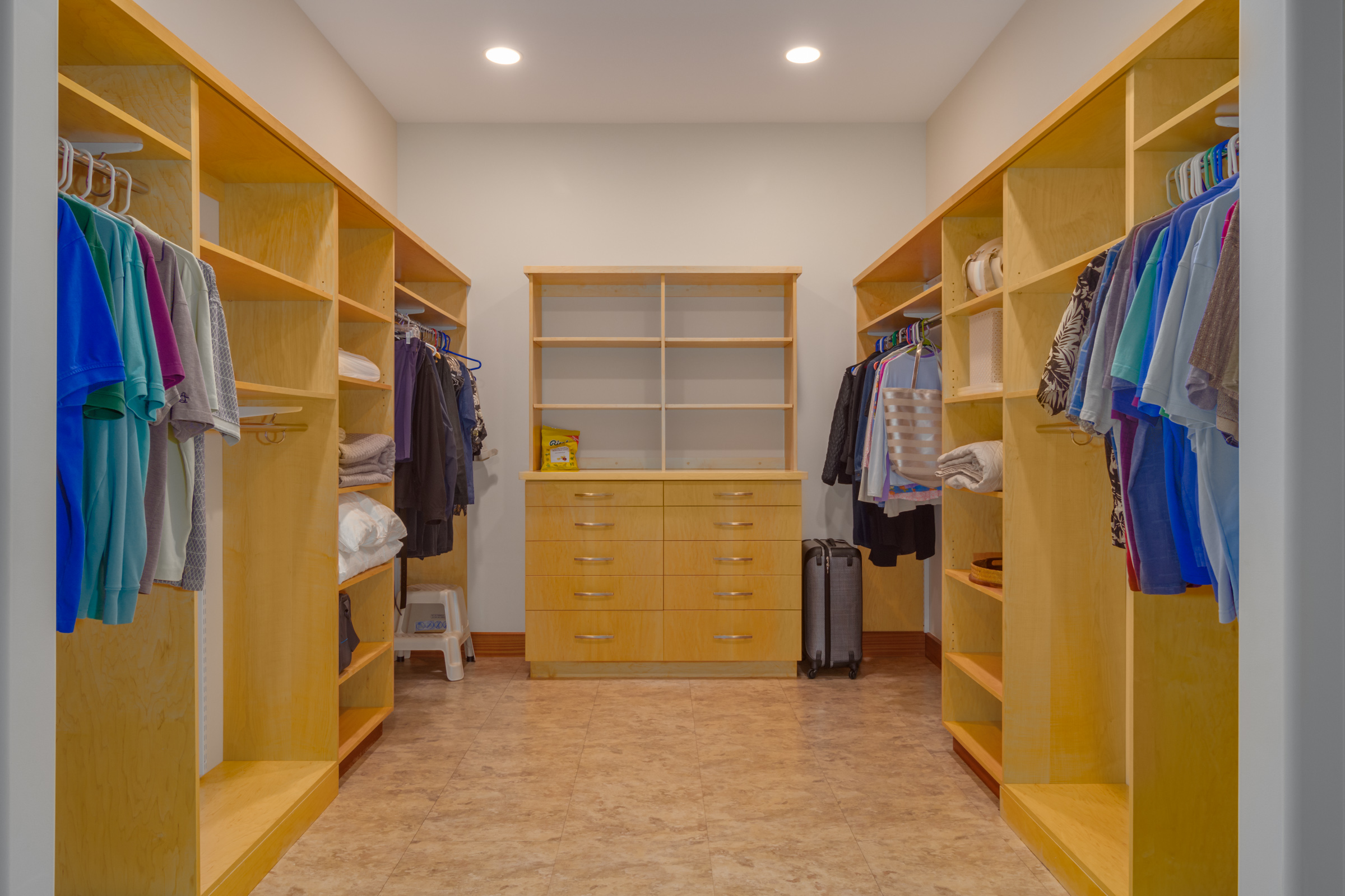 82-1171 Meli Road Captain Cook, HI 96704 - Photo 17 of 29 a view of walk in closet with clothes