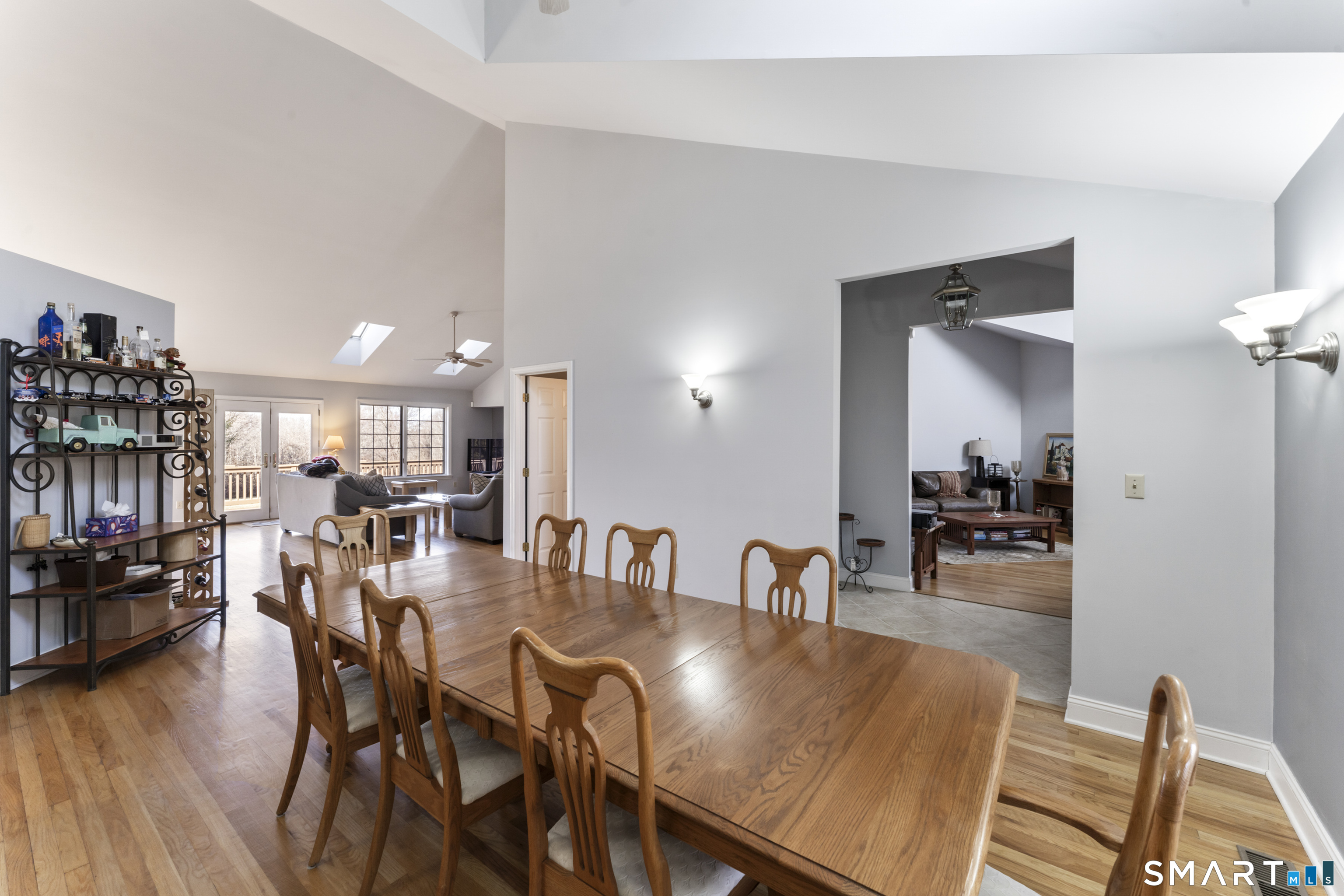 7 Lower County Road Roxbury, CT 06783 - Photo 11 of 40 a view of a dining room with furniture and wooden floor