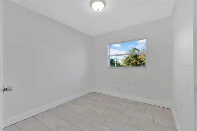 a view of empty room