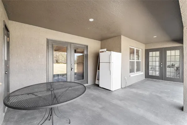 a view of a livingroom with furniture
