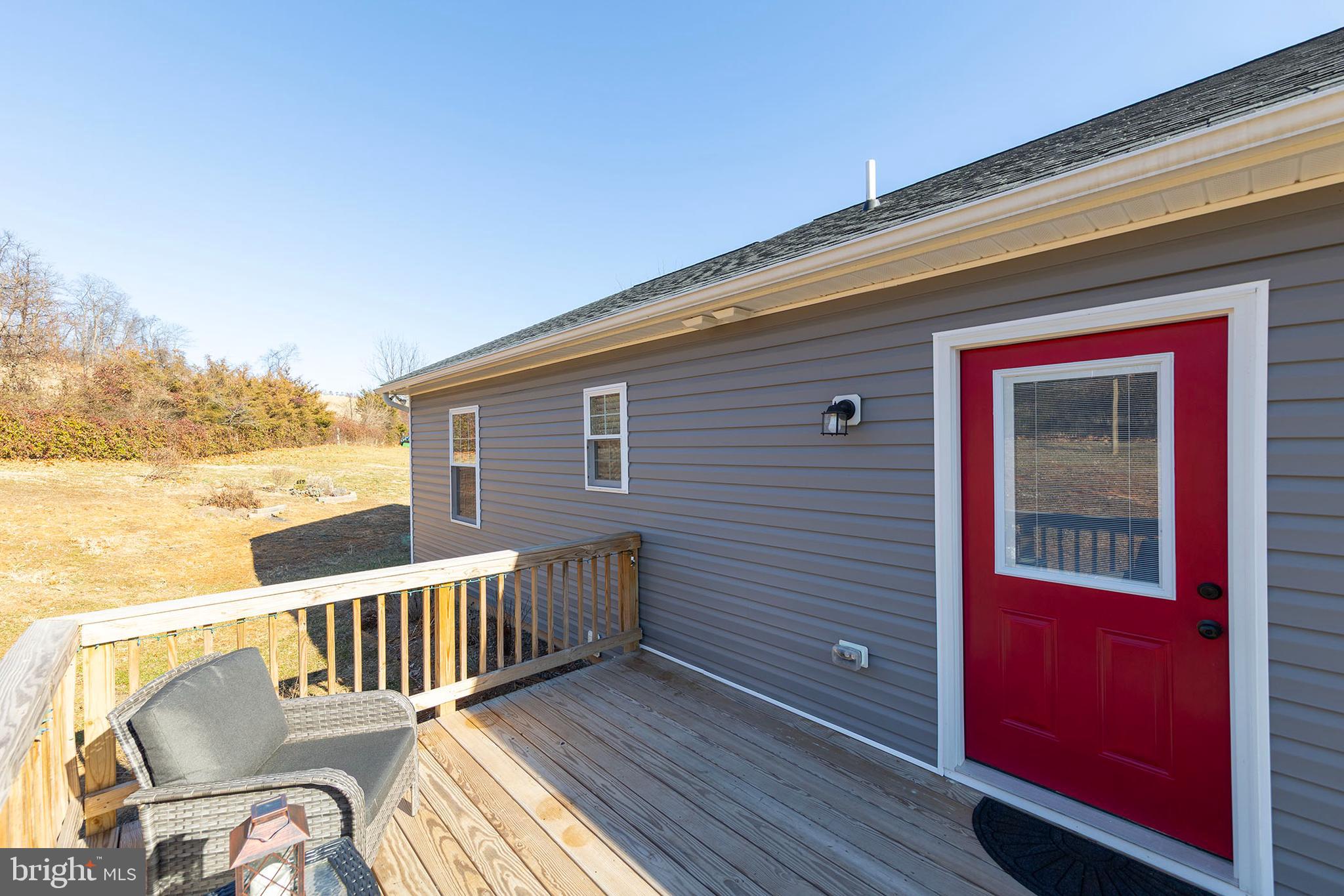4009 Ridge Road Quicksburg, VA 22847 - Photo 29 of 41 a view of a balcony with furniture