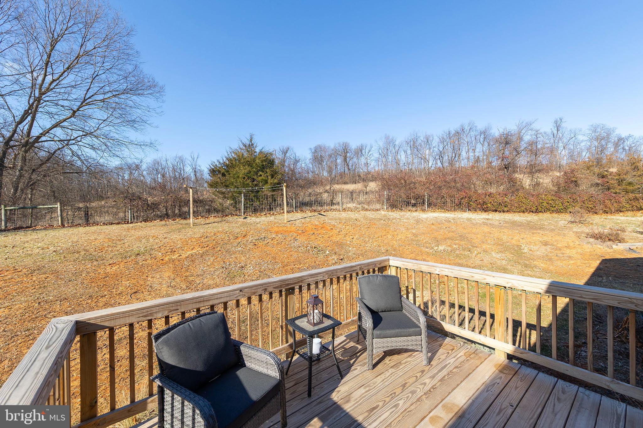4009 Ridge Road Quicksburg, VA 22847 - Photo 30 of 41 a view of roof deck with mountain and wooden floor