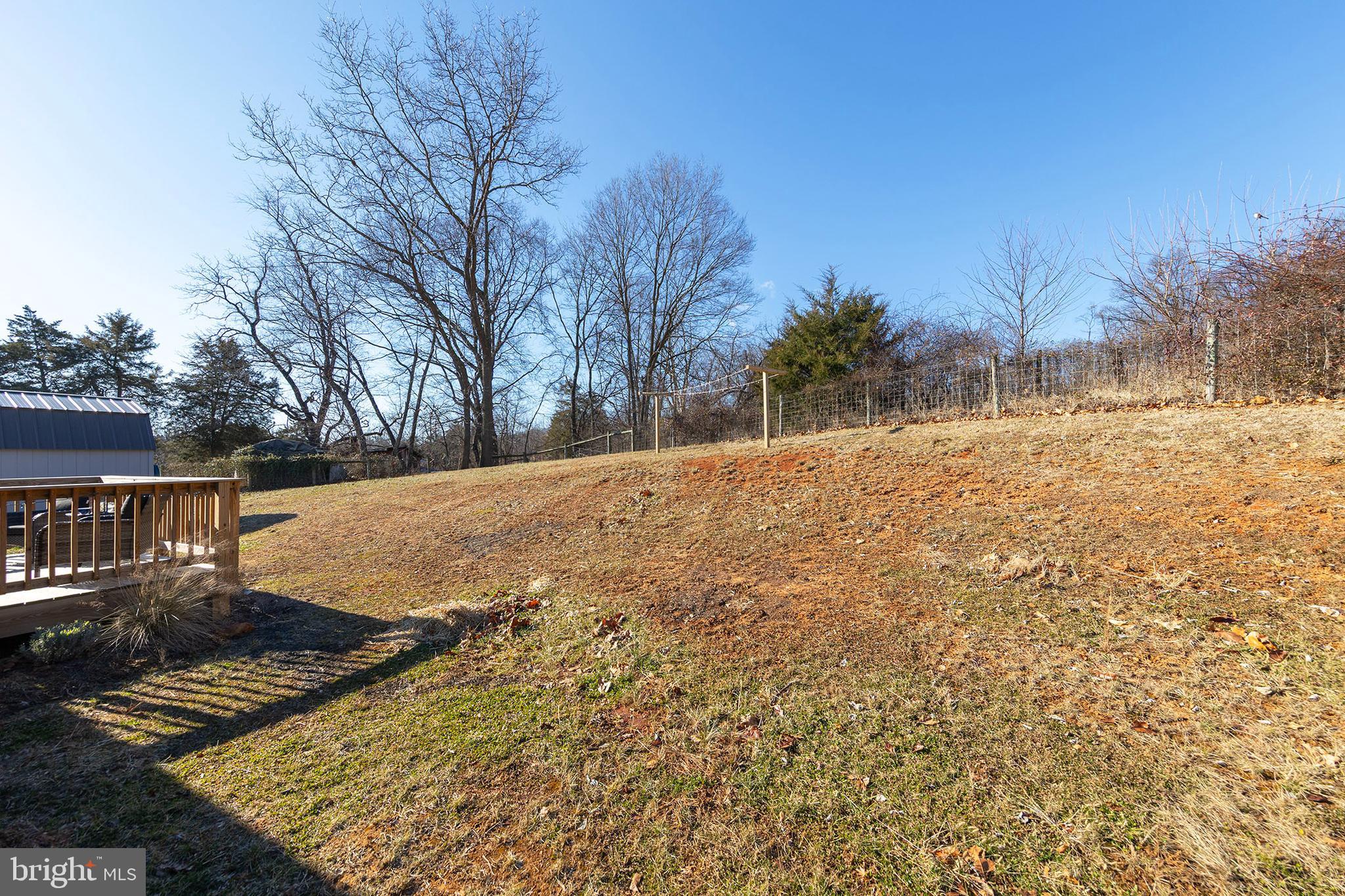 4009 Ridge Road Quicksburg, VA 22847 - Photo 31 of 41 a view of backyard with wooden fence