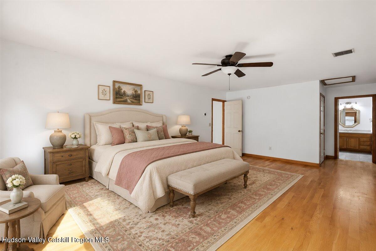 182 Red Rock Road Leeds, NY 12451 - Photo 10 of 53 10-05-Primary Bedroom AI Staging
