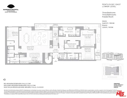 $13,500,000 | 9200 Wilshire Boulevard, Unit PH1E, Beverly Hills, CA 90212