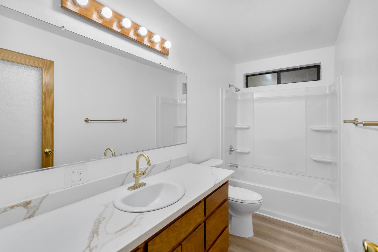 5498 Platt Mountain Road Forest Ranch, CA 95942 - Photo 10 of 59 Bathroom with New Shower and Fixtures