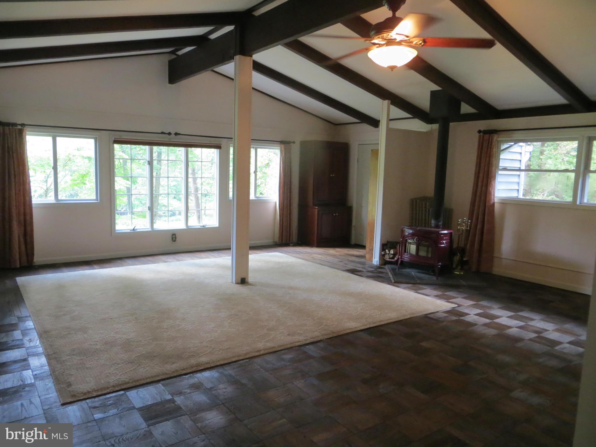 212 Pine Valley Road Locust Grove, VA 22508 - Photo 8 of 24 Living Room w/ woodstove