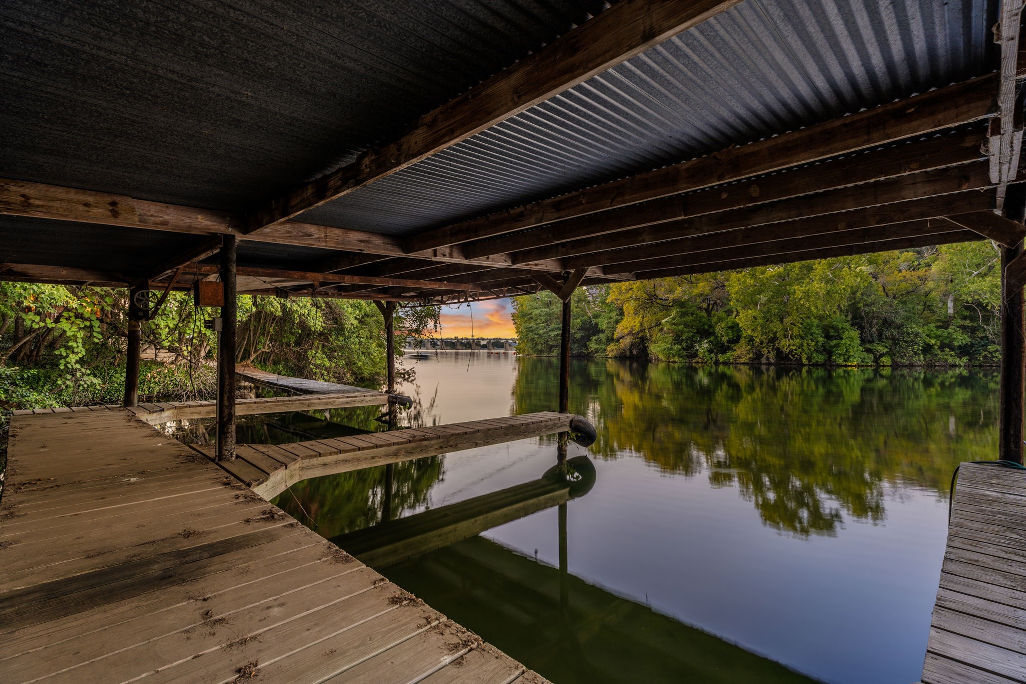 1700 Lakeshore Drive Austin, TX 78746 - Photo 12 of 26 Boat dock with 2 slips