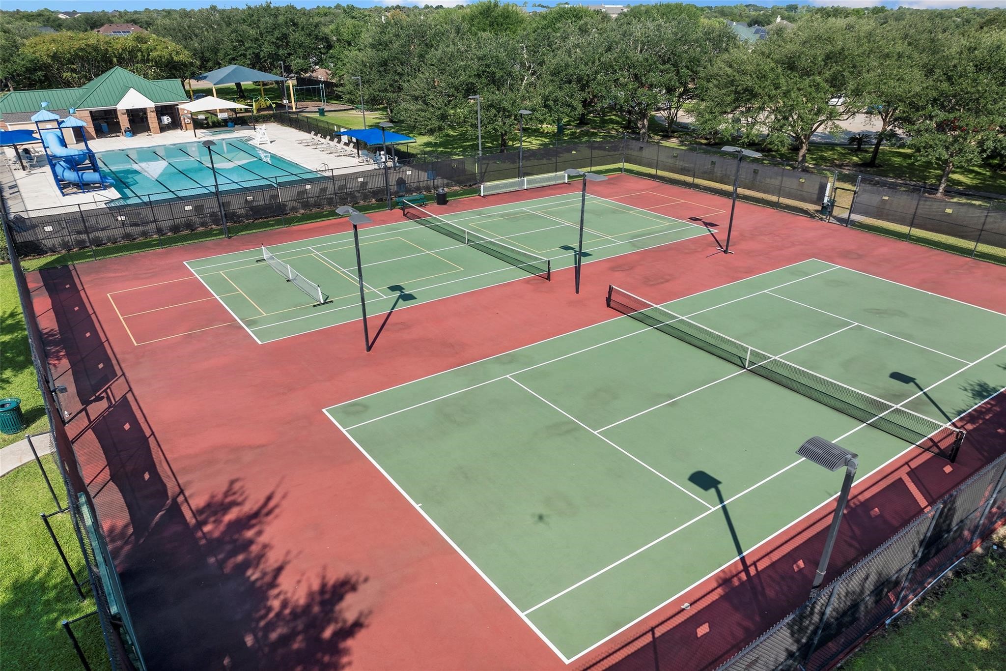 1602 Rustic Hollow Lane Katy, TX 77450 - Photo 38 of 48 Tennis courts.