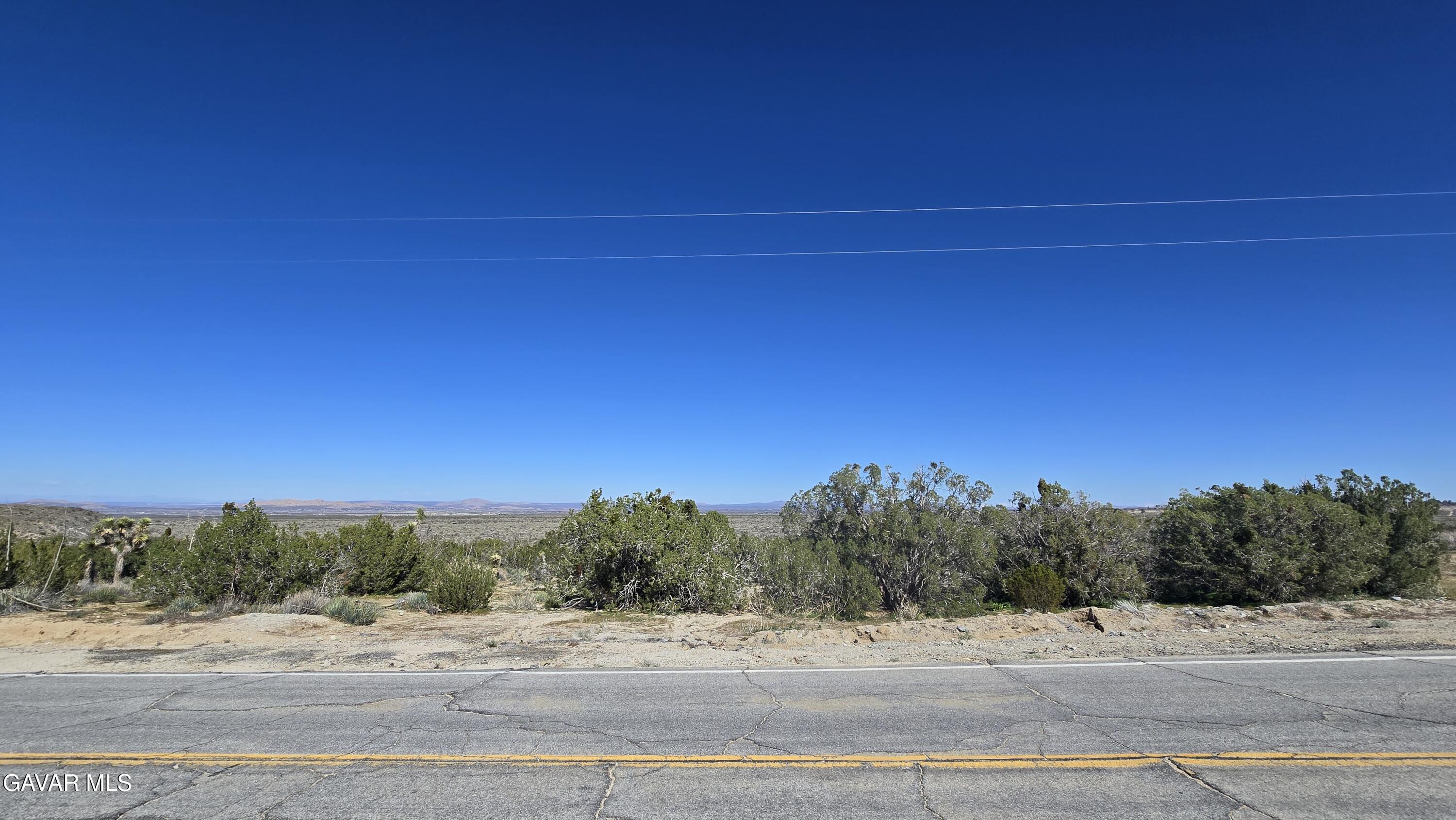 Valyermo Road Pearblossom, CA 93553 - Photo 10 of 34 a view of a road with a yard