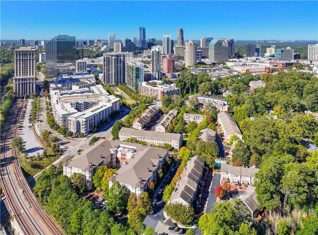 3635 East Paces Circle, Unit 1410 Atlanta, GA 30326 - Photo 40 of 68 a picture of city view