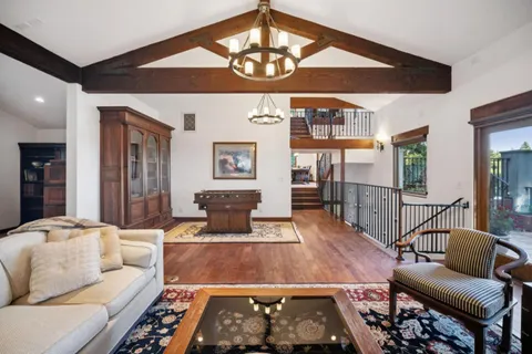 a view of mountain with lake