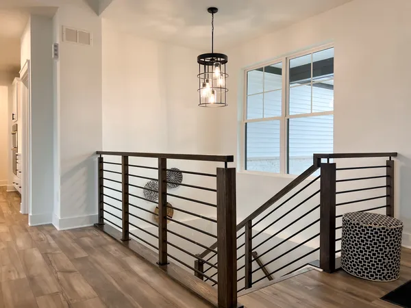 a kitchen with a sink and stove