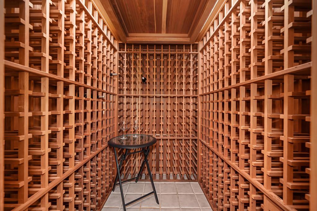 7650 Pineridge Road Fair Oaks, CA 95628 - Photo 22 of 67 700+ bottle cooled wine room