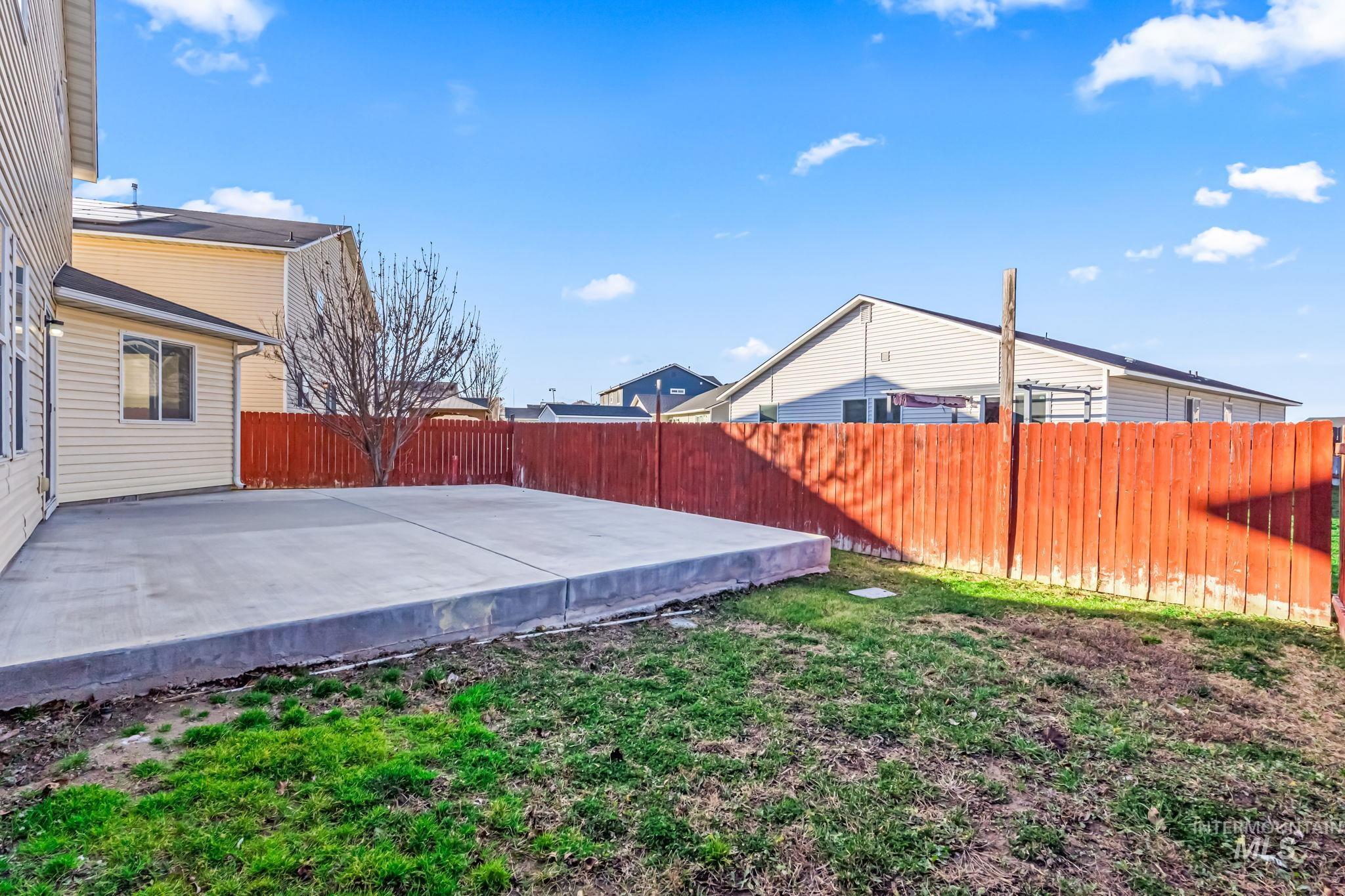 4523 Duke Street Caldwell, ID 83607 - Photo 26 of 27 Fenced backyard with a patio area